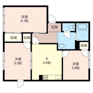 メロディーハウス　Ｂ 102号室