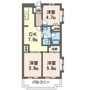 ヴェルドミール上大岡 101号室
