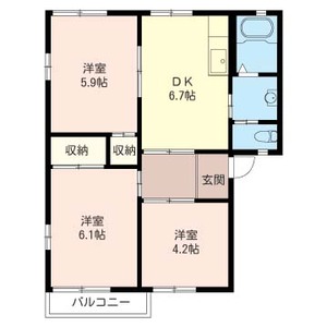 ベルドール　Ａ 201号室