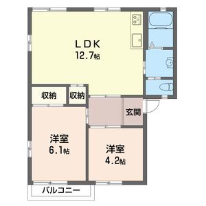 ベルドール　Ａ 201号室