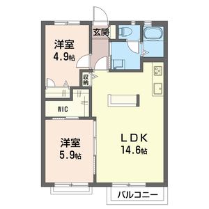 グリーンコート　Ａ 203号室