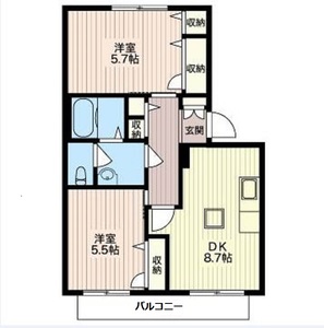 ヒルサイド善行Ⅰ 202号-7