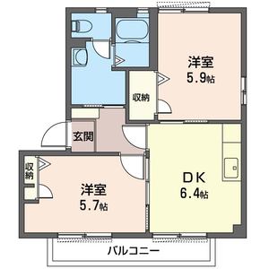 エバーグリーン 201号室