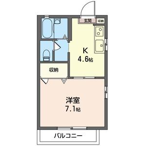 グリシーナ・常盤台Ｂ 101号室