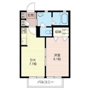 ハーモニースクエアＡ 202号室