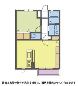 ヒルサイド善行Ⅴ 202号室