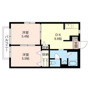 ファミール中央林間Ａ　Ｂ 203号室