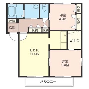 クレール南林間Ⅱ 202号-13
