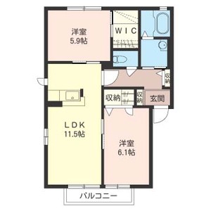 クレール南林間Ⅲ 201号-16