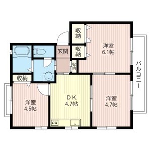 ハイツあわくぼⅡ 102号-13