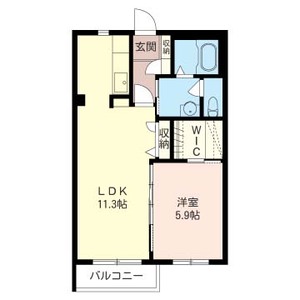 モンテベルデ長坂 202号室