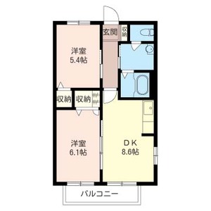 プランドール 201号室