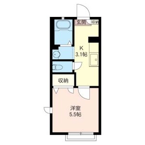 ハイツサンフラワーＢ 203号室