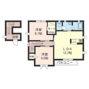 メゾンドクレールＡ 102号室