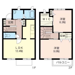 カメリアカーサＢ 102号室