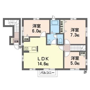 Ｍ’ｓ　ｆｌａｔ 201号室
