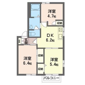 ヒルサイド三田Ｂ 203号室