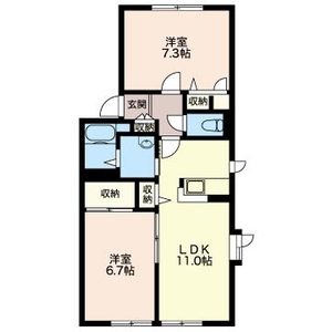 メゾンルミエールⅢ 101号-16