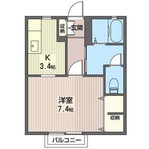 ラ・ドゥース中原 201号室