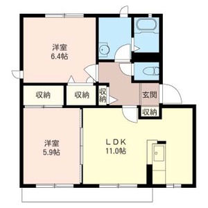 ベルツリーハイツＡ 102号-12
