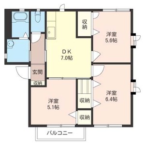 アルデーアつきみ野Ⅲ 201号-12