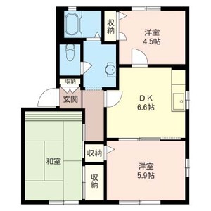 グランシュールＰＡＬ 101号室