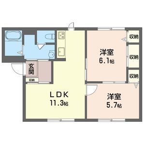 ドミールＺＡＭＡⅡ 102号-14