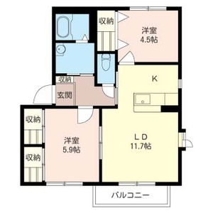 グランシードつきみ野Ⅱ 201号室