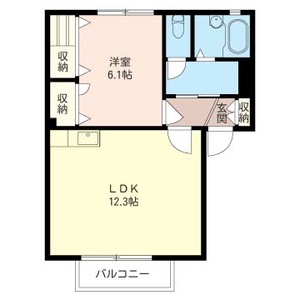 シュペリュールⅠ 203号室