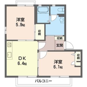 パルテール 202号室