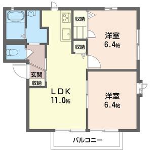 ロイヤルパレスⅠ号館 202号室