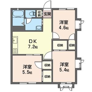 ウエストキャッスル 201号室