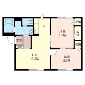 ドミールZAMAⅡ 102号-14