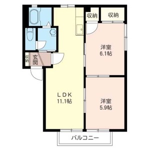 カサベルデ赤坂Ｂ 102号-10