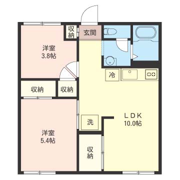 ふじみ野ハイツ 102号-16