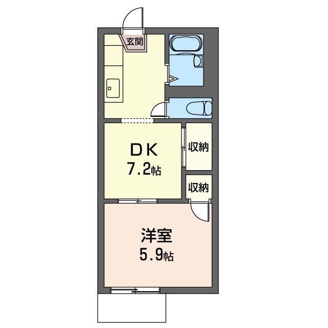 ブランドール金沢文庫101-2
