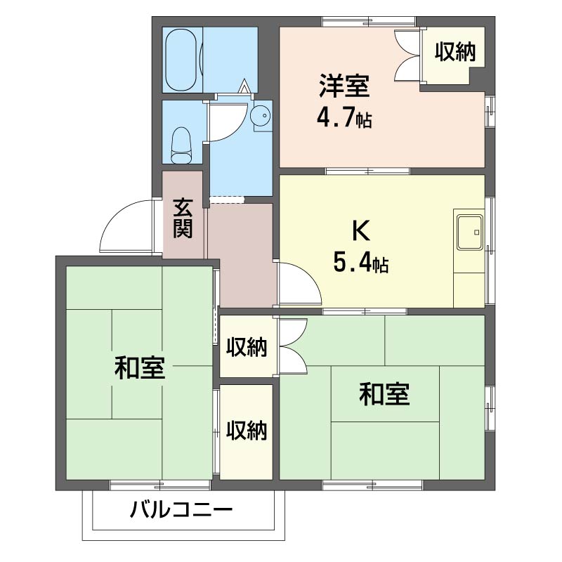 サニーヒルハウス　Ａ 201号-6