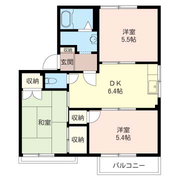 アモーレ大和　Ⅱ 201号-2