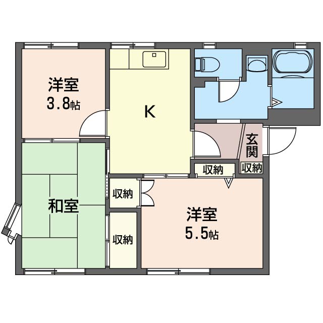 ブルーグラスコテージ 101号-15