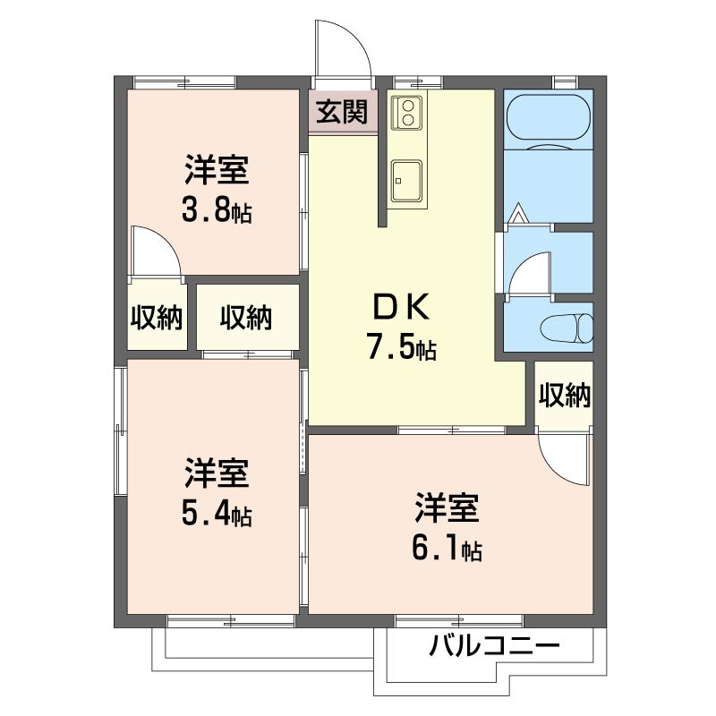 ハイツ吉川　Ｂ 202号-16