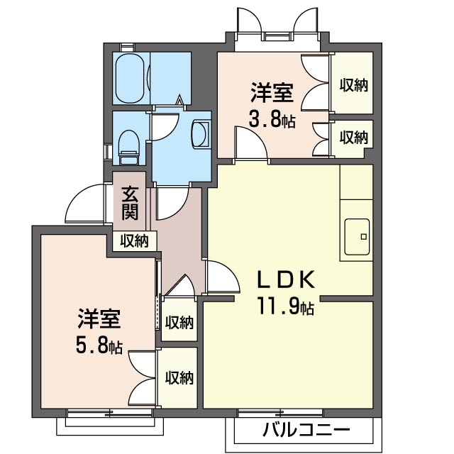 ヴェルドミ―ル B 203号-16