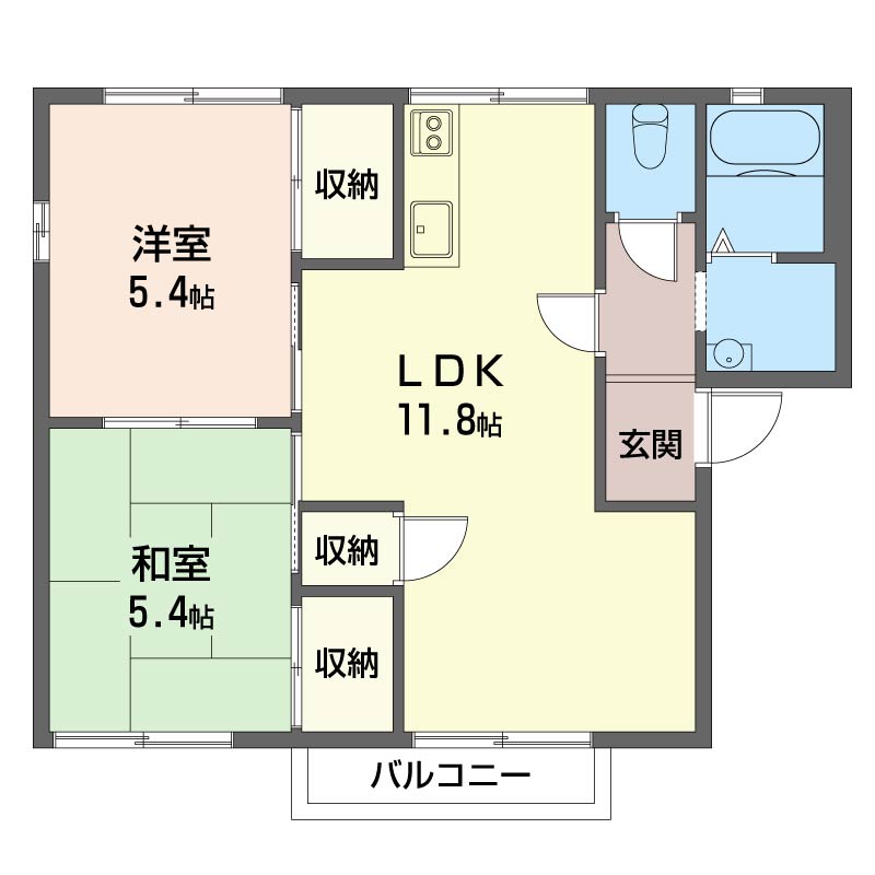 ウィスティリア　Ｂ 201号-13