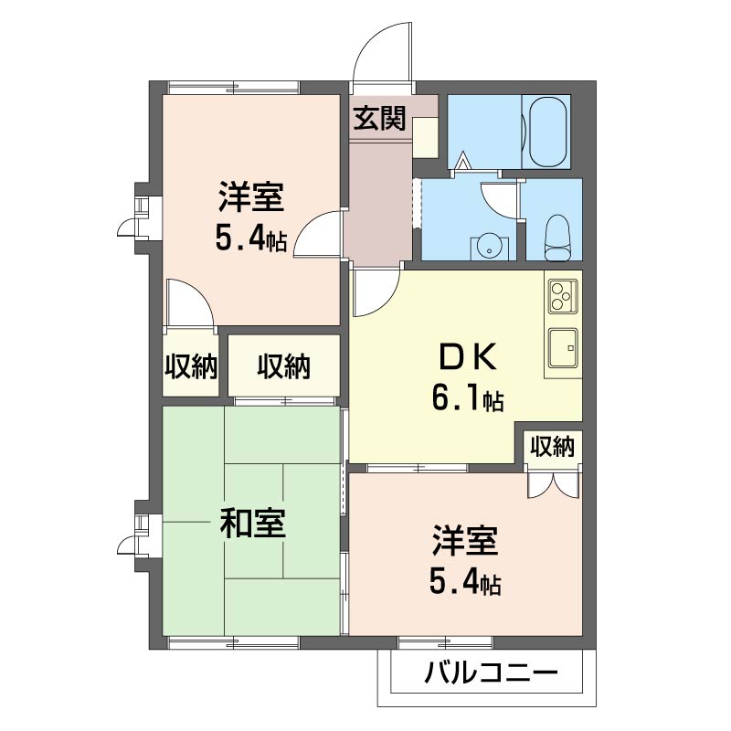 パ―クヒル　Ｂ 205号-16