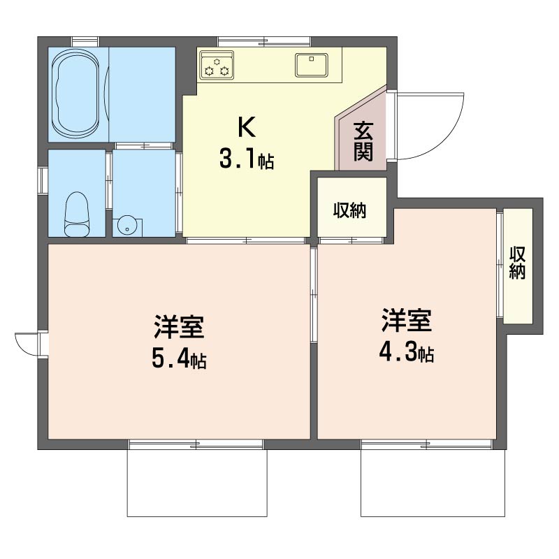 エクセル西ケ岡　Ｂ102-2