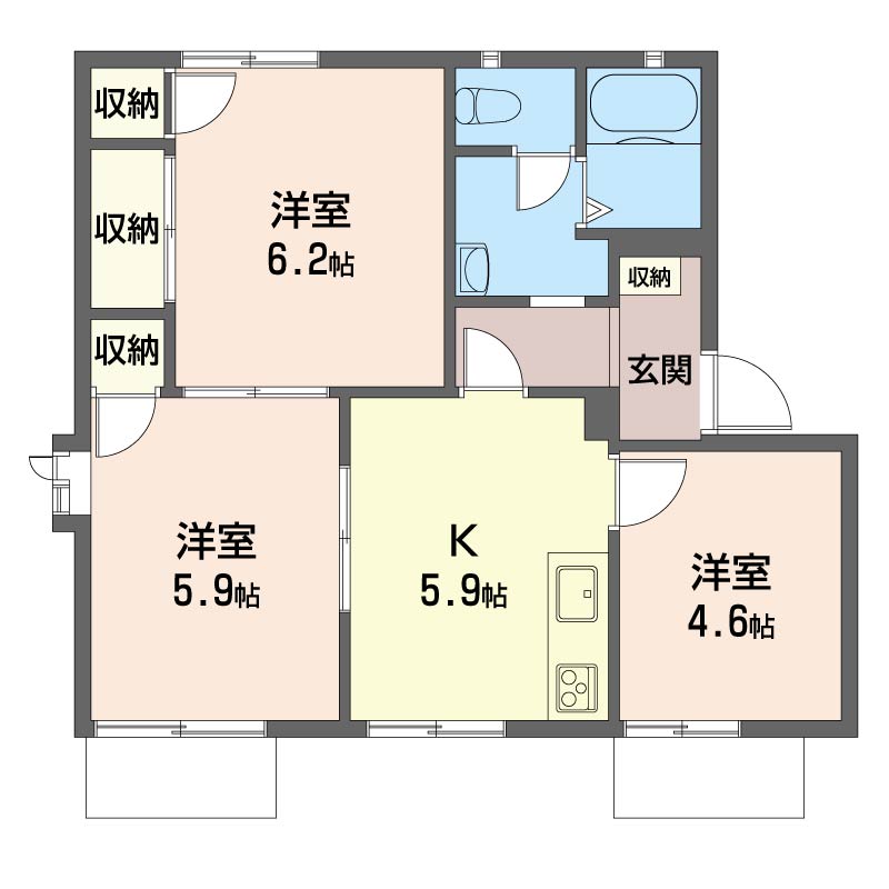 エスポワール　Ｂ 203号-14