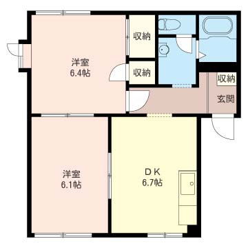 ハイツ豊 101号-16