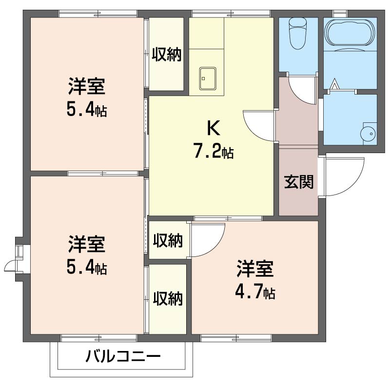 ファミール綾瀬 201号-12