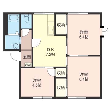 サンハイツフジ　Ⅱ 102号-16