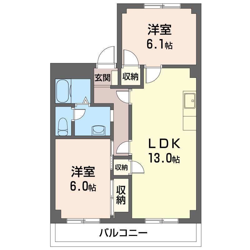 ウッディベル弐番館203-2