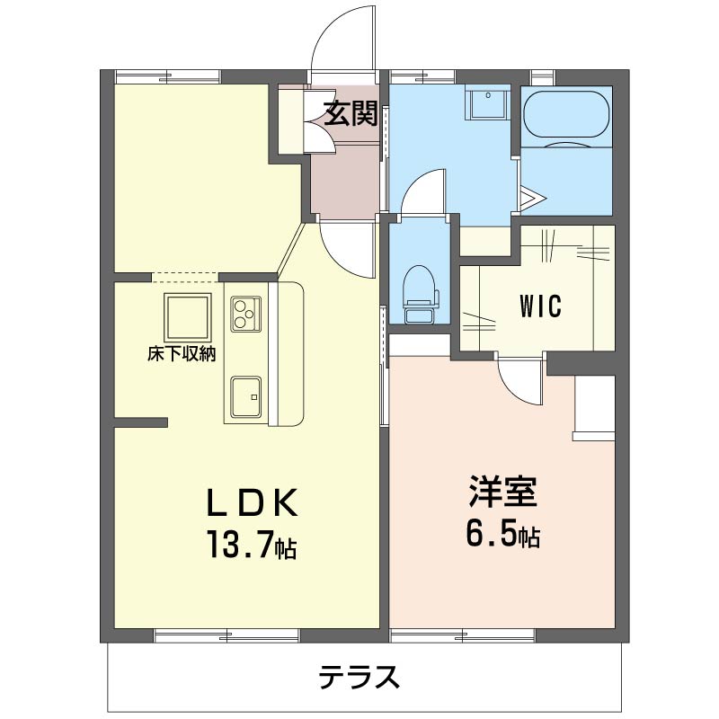 ブルーベル・コート 102号-4